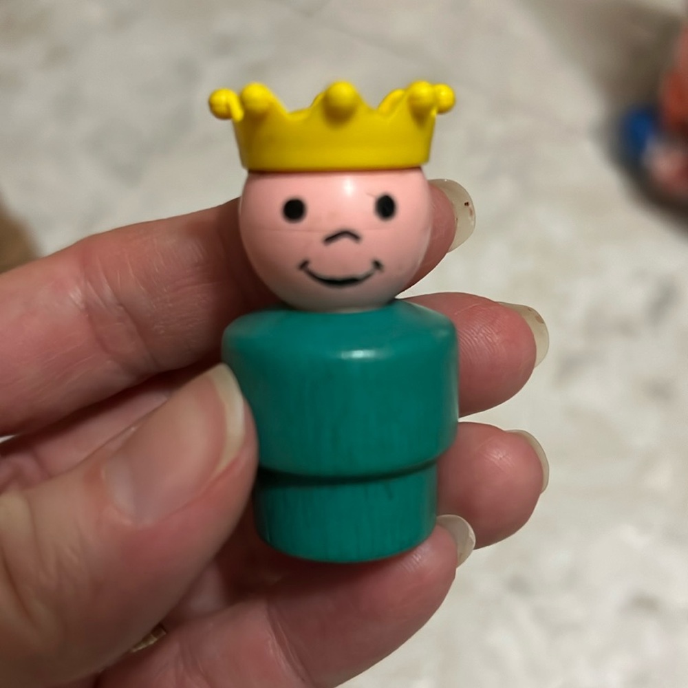 Vintage Fisher-Price little people Play Family castle set PRINCE